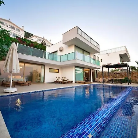 Kalkan'da Muhtesem Deniz Manzarali Villa-awz200 카스