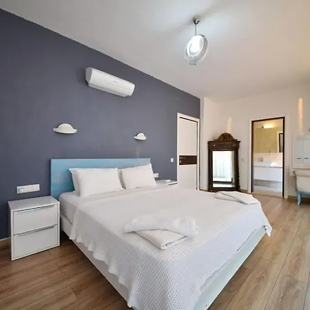 빌라 Kalkan'da Muhtesem Deniz Manzarali Villa-awz200